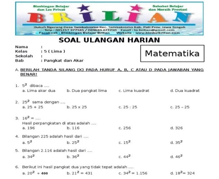 contoh soal benar salah ips