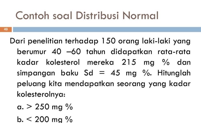 distribusi normal kelas 12 terbaru