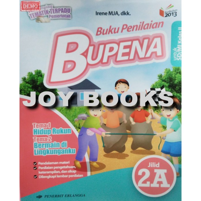 download buku bupena kelas 2 terbaru