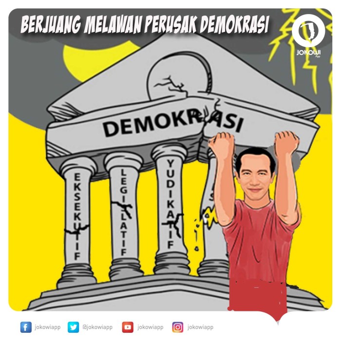 contoh pidato politik demokrasi