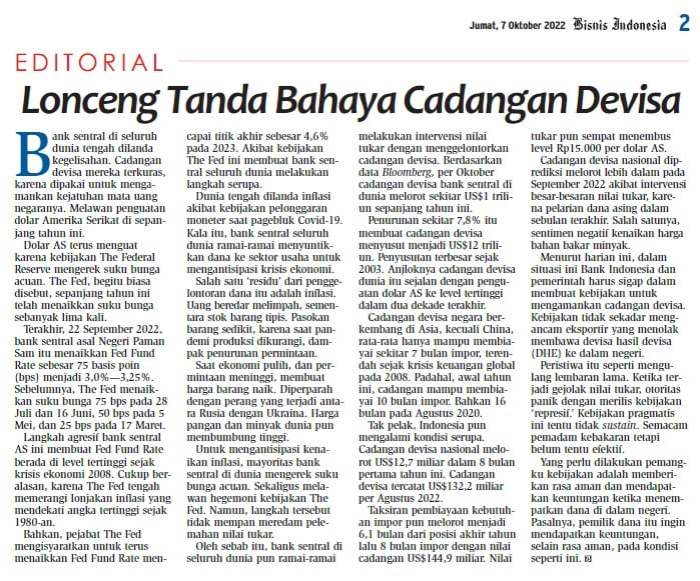 contoh teks editorial tentang banjir