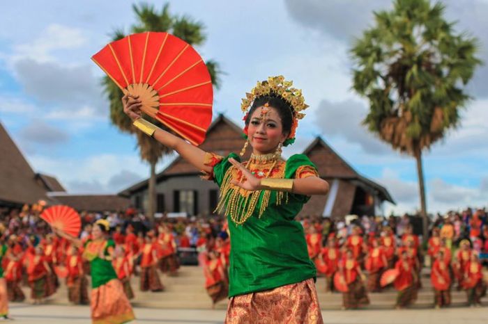 tari daerah dari sulawesi selatan