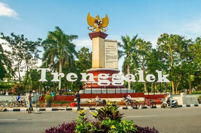 wisata hutan kota trenggalek terbaru