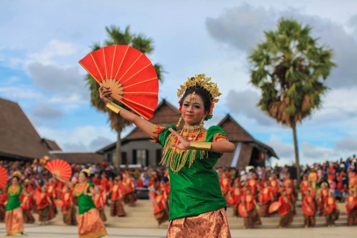 tari minahasa maengket tarian sulawesi utara daerah tradisional