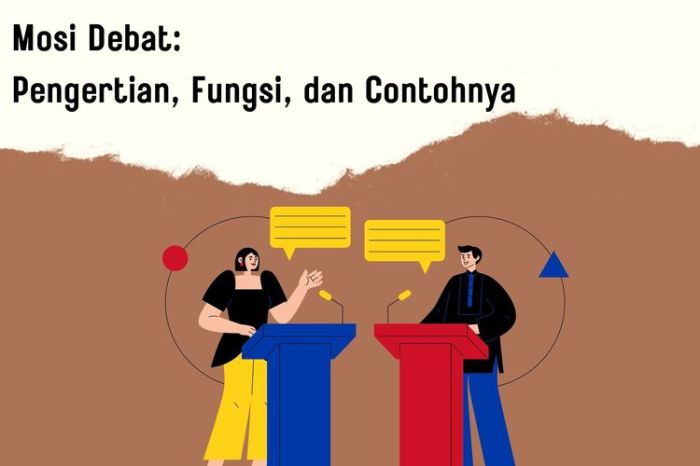 bagaimanakah cara merumuskan mosi debat terbaru