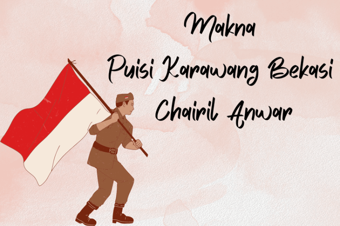 puisi karawang chairil anwar bekasi antara