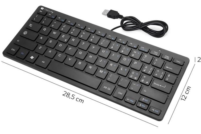 keyboard ukuran komputer lebar panjang