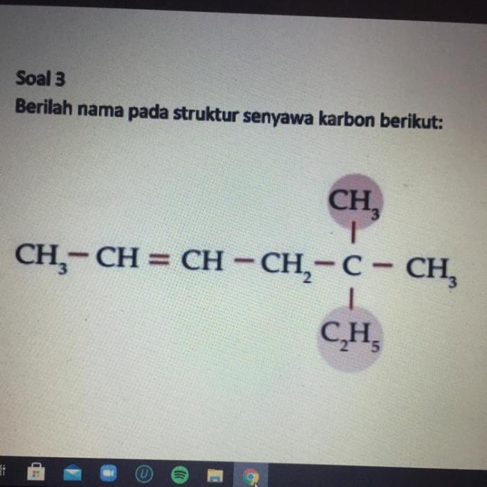 berilah nama senyawa senyawa berikut