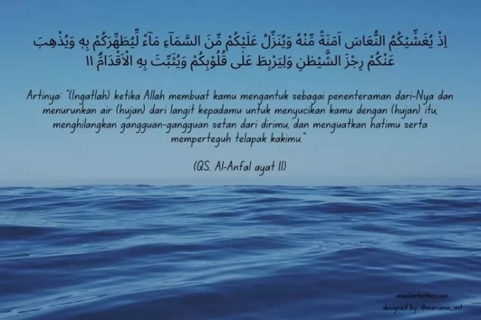 surat al anfal ayat 63 latin terbaru