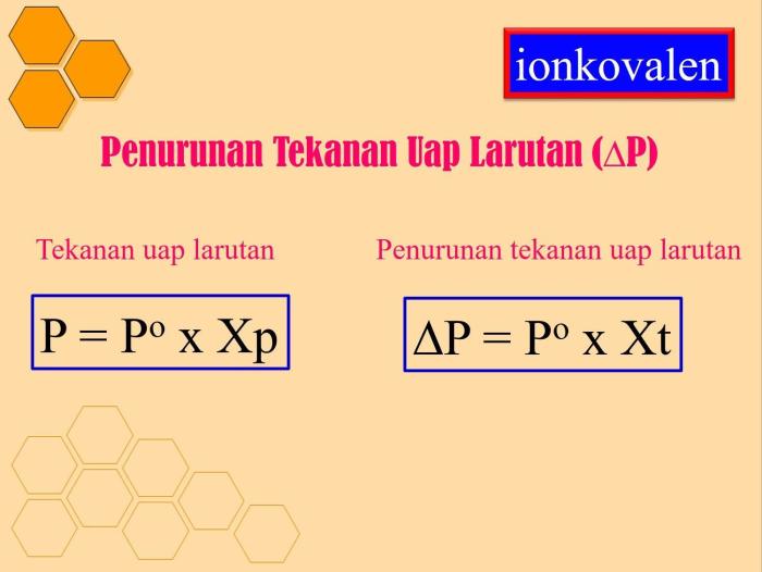 tekanan uap jenuh larutan terbaru