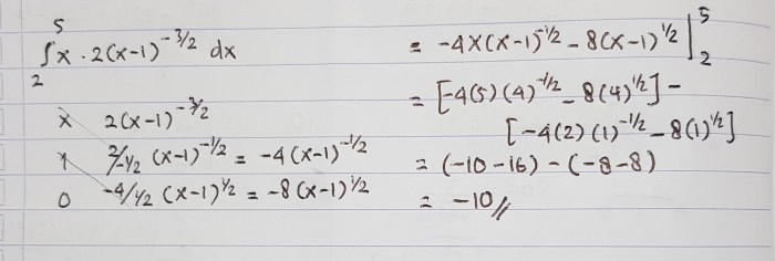 integral batas atas batas bawah