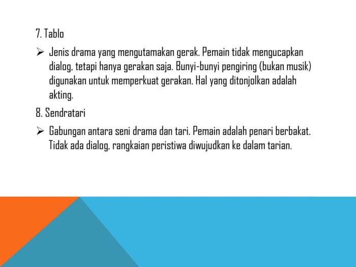 jenis jenis drama dalam bahasa jawa