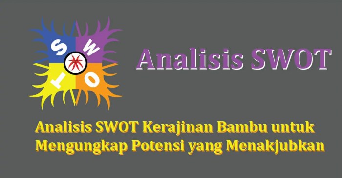 analisis swot kerajinan bambu