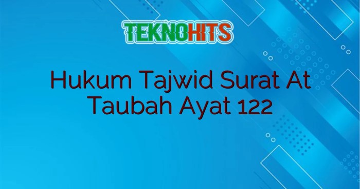 tajwid at taubah ayat 122