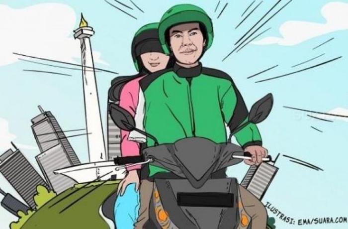 bahasa inggris ojek online