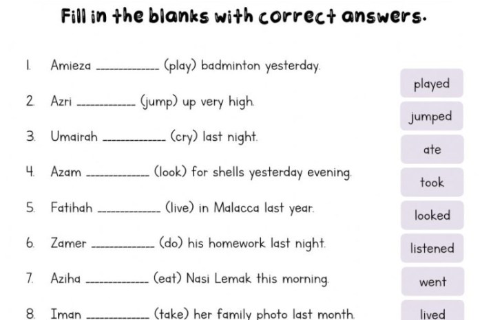 soal past continuous tense essay