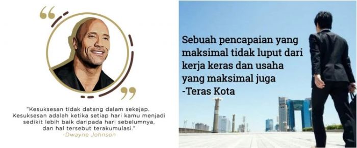 puisi kerja keras demi masa depan