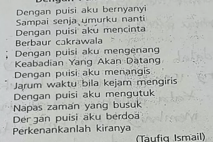 puisi perpisahan kelas 6 sd terbaru