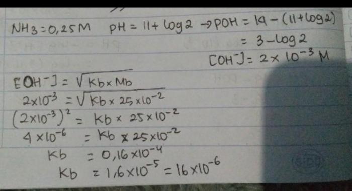 ph asam formiat 0 1 m ka 10 7 adalah