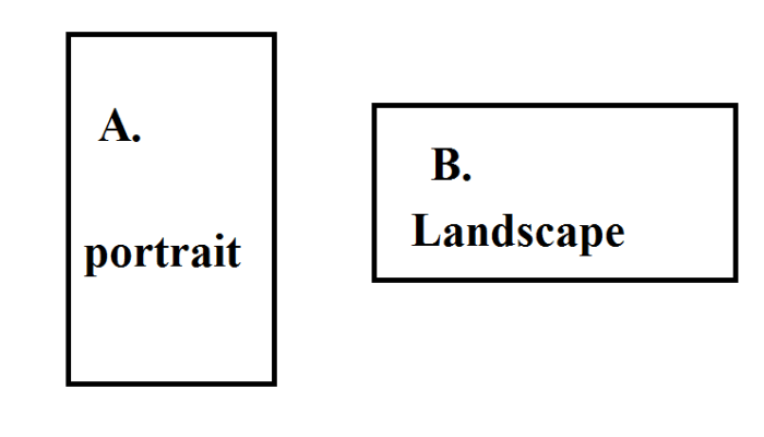 beda portrait dan landscape terbaru