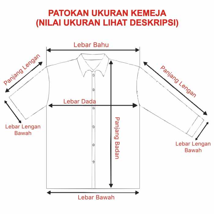 ukuran dada lingkar baju import diukur belikat ketiak dibawah tulang melingkar seputar