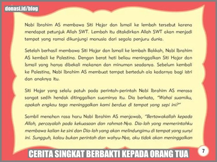 cerita berbakti kepada orang tua terbaru