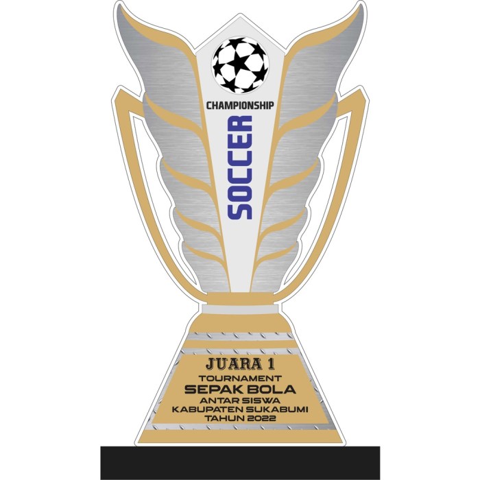 piala terbuat dari bahan