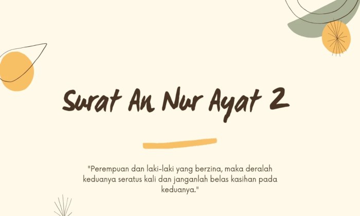 ayat nur surat kandungan isi terjemah latin tafsir terjemahan zina arti arab quran doa berikut hukuman tentang