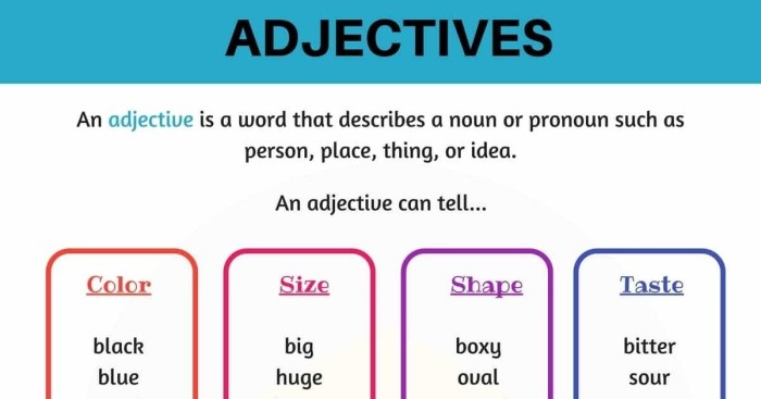 contoh soal adjective order terbaru