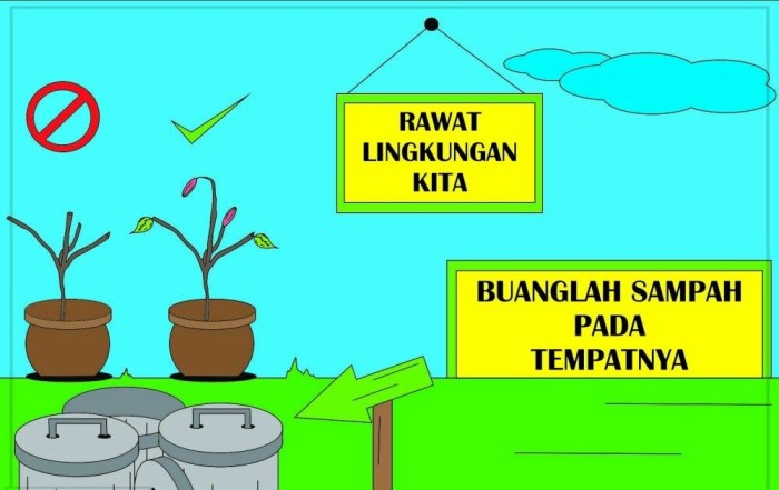 kesimpulan menjaga kebersihan lingkungan