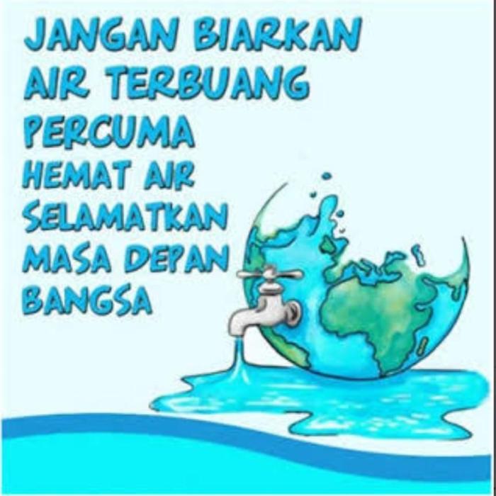 poster air sumber kehidupan