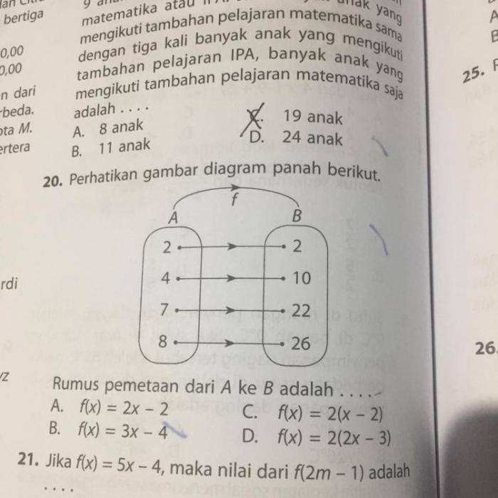 rumus pemetaan dari a ke b adalah terbaru