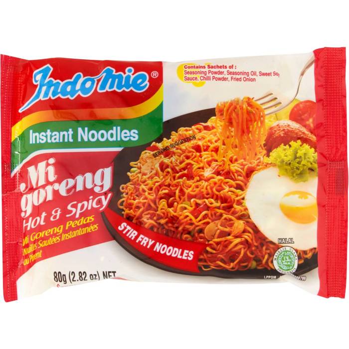 indomie goreng nutrition facts terbaru