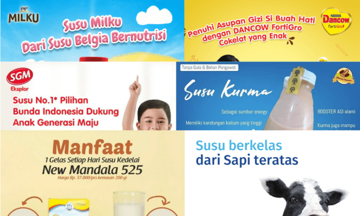 kata kata iklan susu dancow