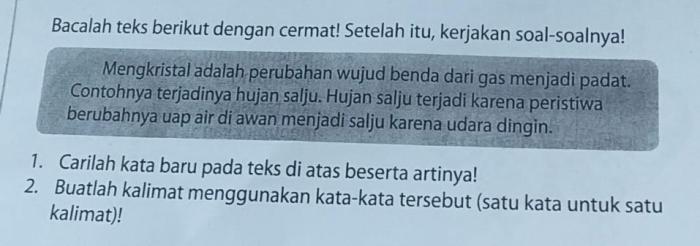 bacalah teks berikut dengan cermat