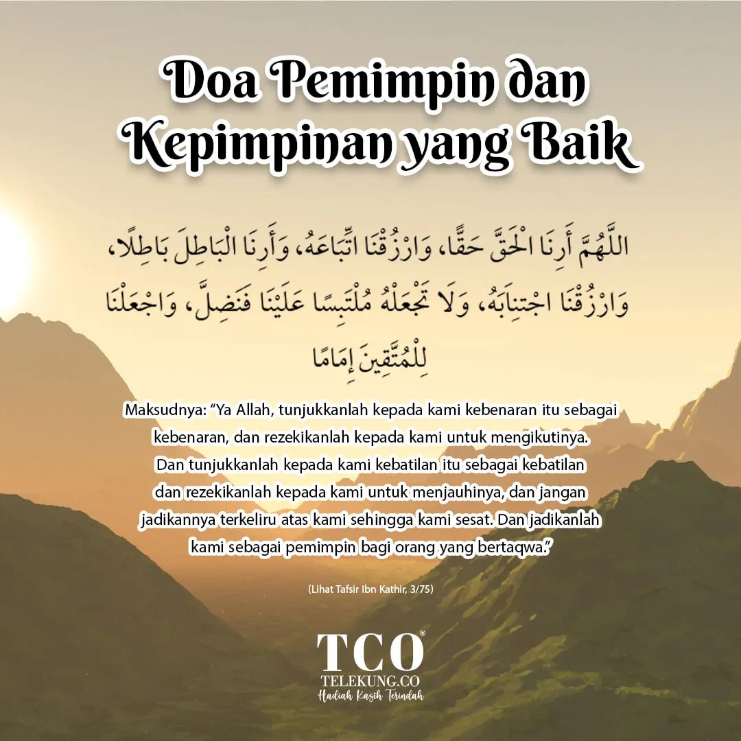 doa untuk pemimpin gereja