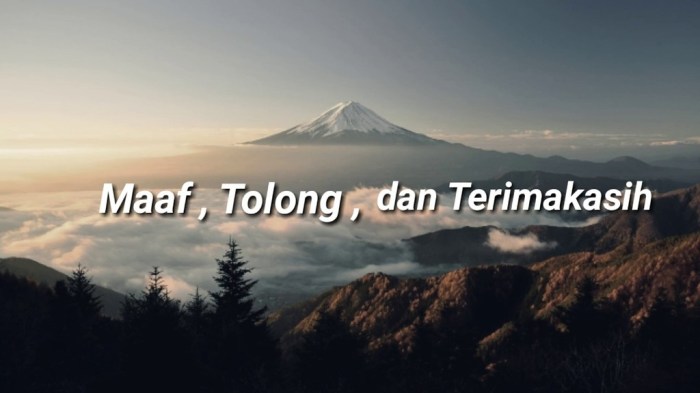 maaf terimakasih dan tolong terbaru