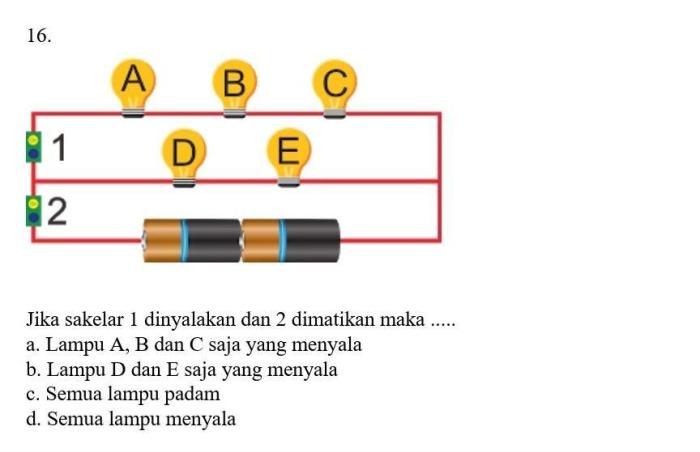 soal tentang rangkaian listrik terbaru