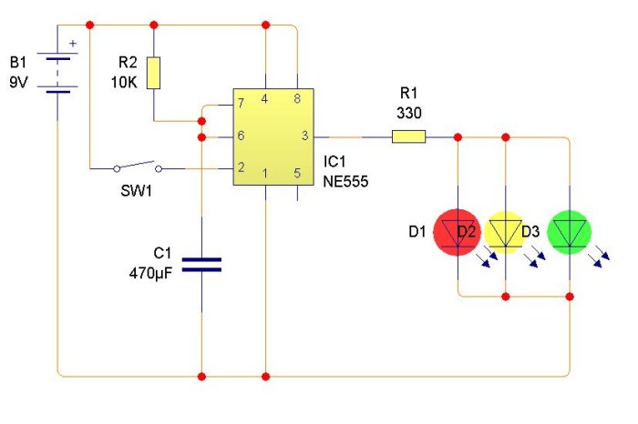 rangkaian timer on delay terbaru