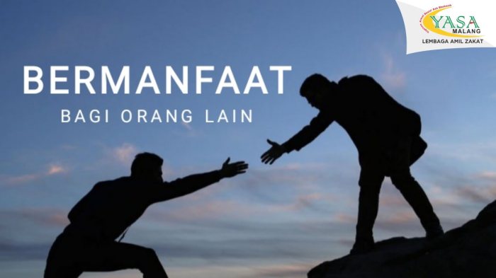 contoh bermanfaat bagi orang lain