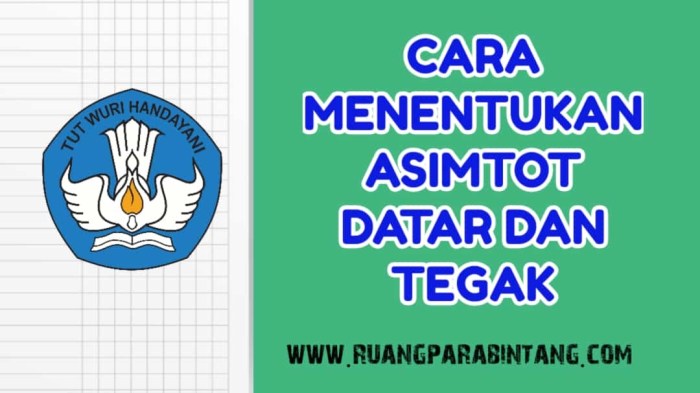 contoh soal asimtot datar