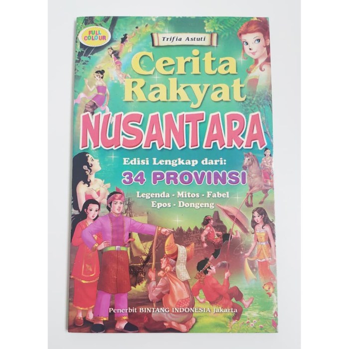 buku cerita rakyat nusantara