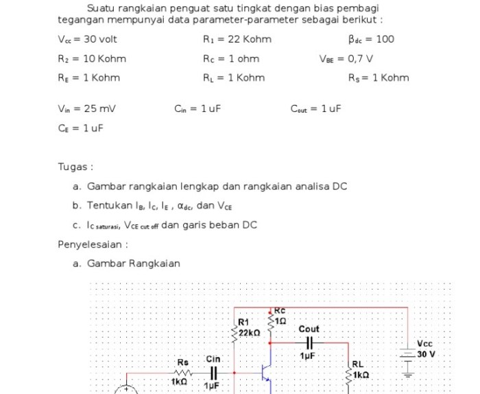 Contoh soal essay elektronika dan jawabannya