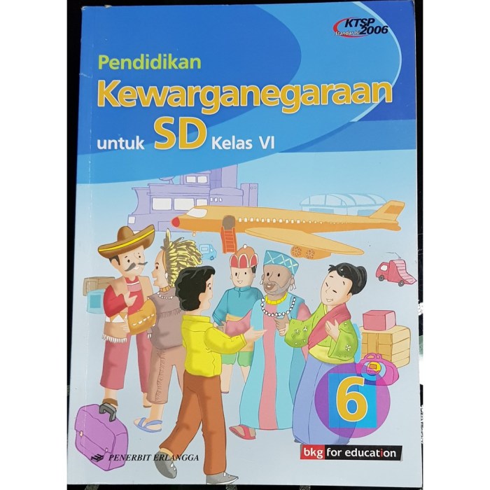 buku pkn kelas 4 sd penerbit erlangga pdf terbaru