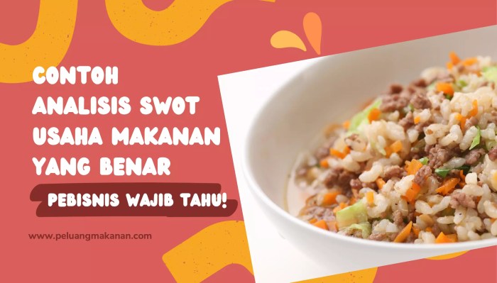 contoh swot makanan ringan terbaru