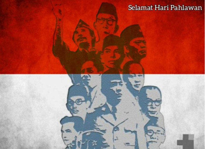 contoh gambar tema hari pahlawan