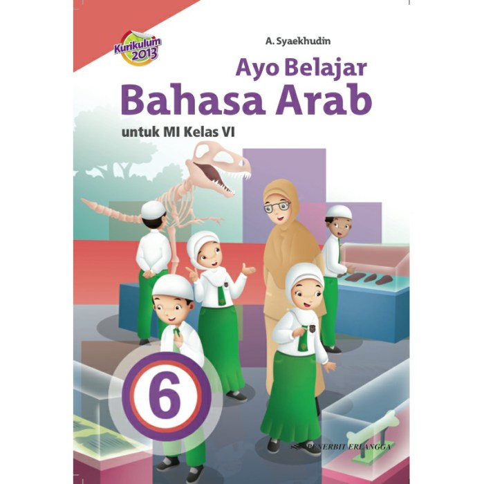 buku bahasa arab kelas 6 mi terbaru