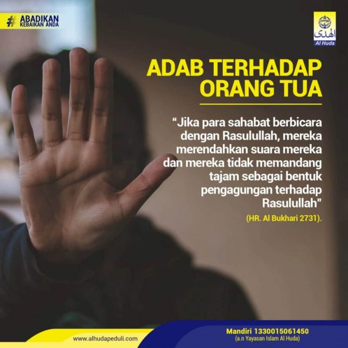 adab kepada yang lebih tua terbaru