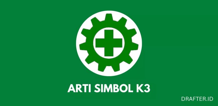 simbol simbol k3 dan keterangannya