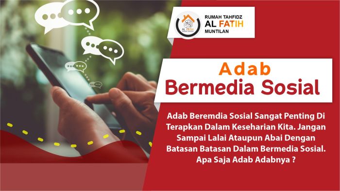 sosial adab bermedia yufid